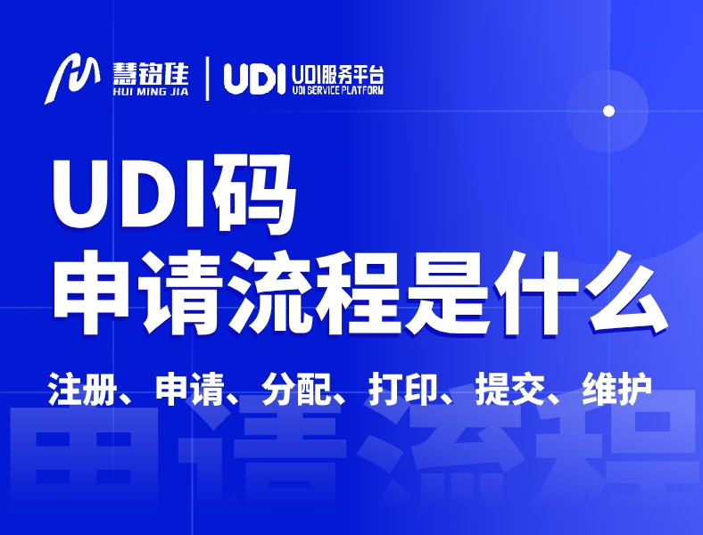 申请UDI完整流程是什么？